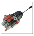 2-section hydraulic distributor with a joystick